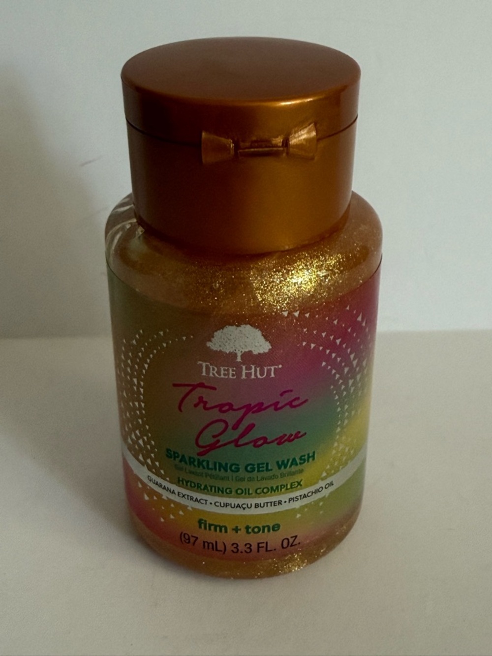 Tree Hut tropic glow sparkling gel body wash